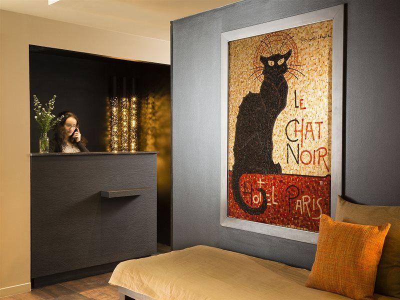 Hotel Le Chat Noir Parijs Buitenkant foto